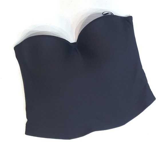 38B Lilyette Corset Bra Black Strapless Formal - Picture 1 of 6